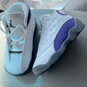 Jordan 13 Lakers Toddler shoes size 6c